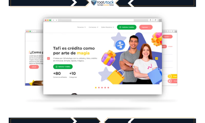 Rootstack - Website update for a fintech company Share