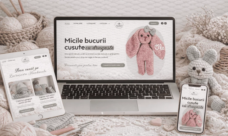 NovaWeb - Lucrușoare Handmade