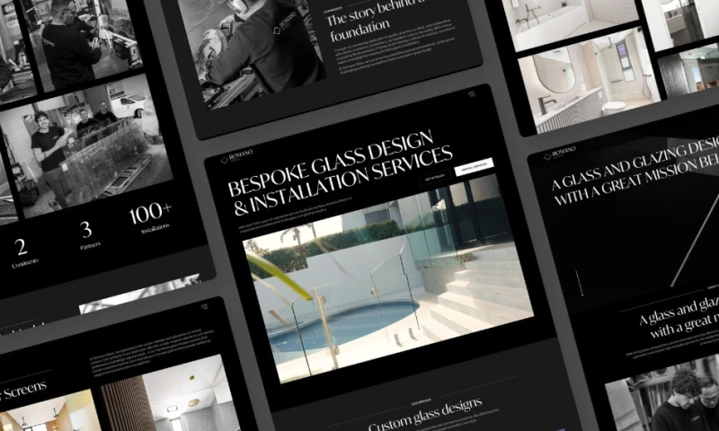 Onmove Digital Agency - Website design & digital experience for a luxury glazing company