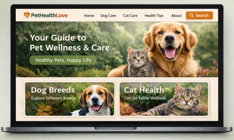 Hike Branding - Premium Pet Wellness WordPress Website