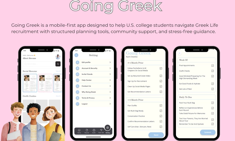 Going Greek - Greek Life Recruitment