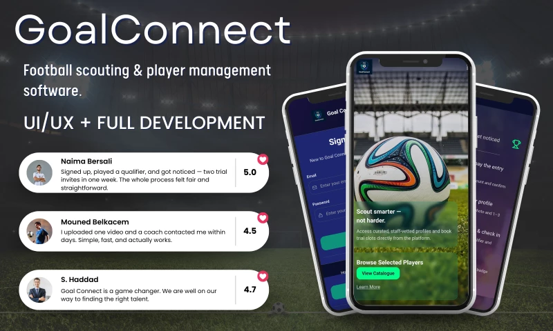 GoalConnect Web Platform