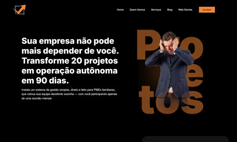 Editorial SEO Structure and Digital Authority ViaProjetos