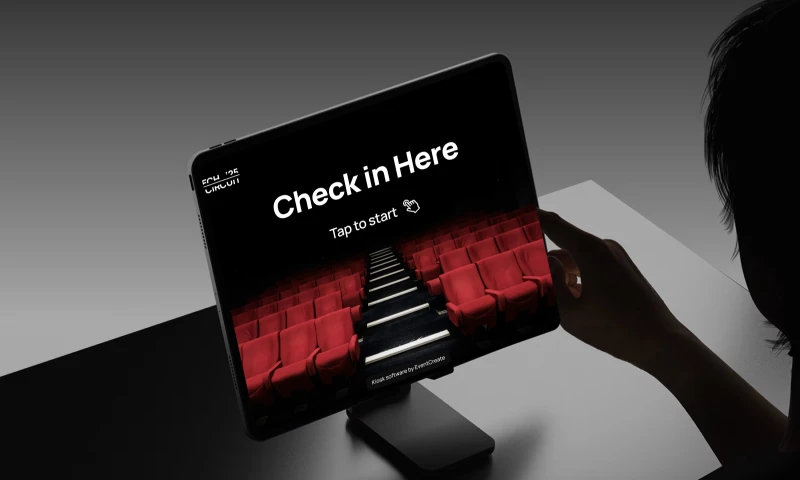 Event Create Check-In Kiosk