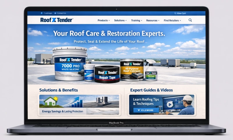 Hike Branding - Modern Shopify eCommerce Experience for Roof Restoration