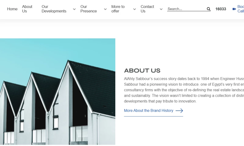 Intcore Ltd - Al Ahly Sabbour Website