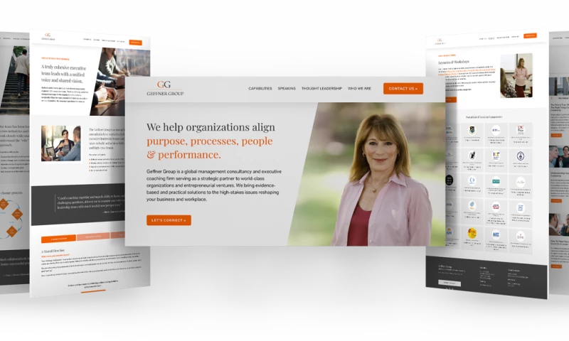 Inform Visuals LLC - Brand positioning & website development for a global management consultancy.