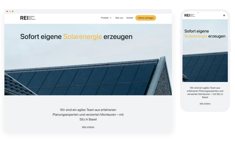GRAAAF - A website for solar installation