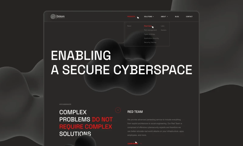 Digital Butlers - Ockom Inc / Website Redesign / Webflow dev