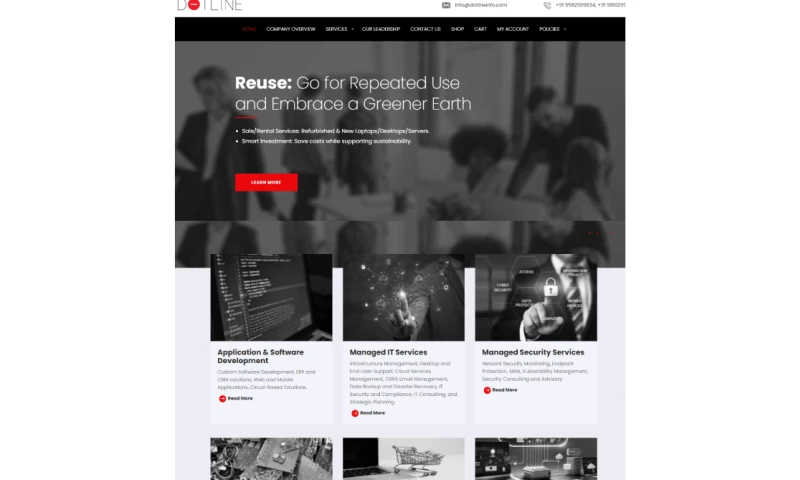 LogZero Technologies - Website Development