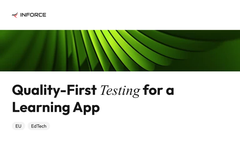 Mobile App Testing for EdTech Product