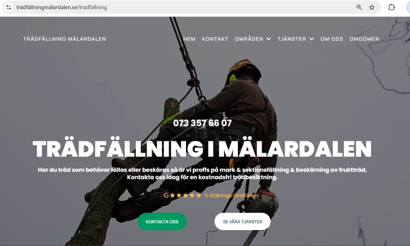 Från noll digital närvaro till första sidan på Google utan att kunden behövde bli teknisk