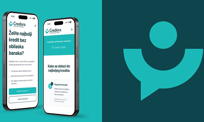 Enter Studio - Credora Brand + Site