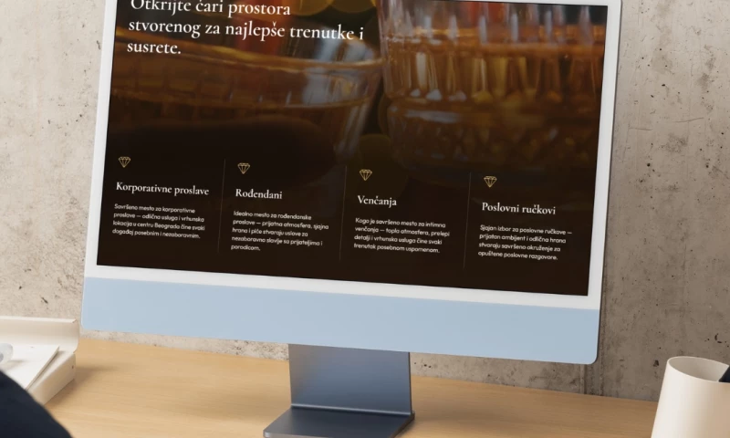 Digital Creators Network - Web design - Venue