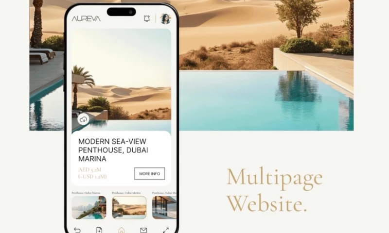 Kofax Agency - UI / UX Website Design for a Real Estate Brand