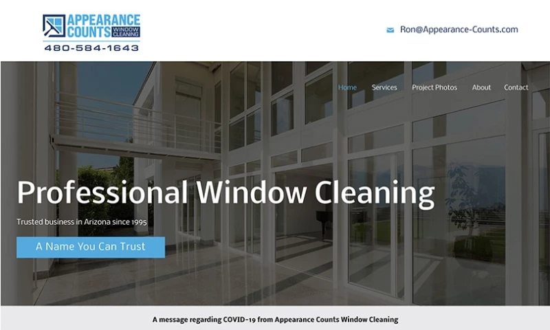 Seashore Web Services - Custom Website Build