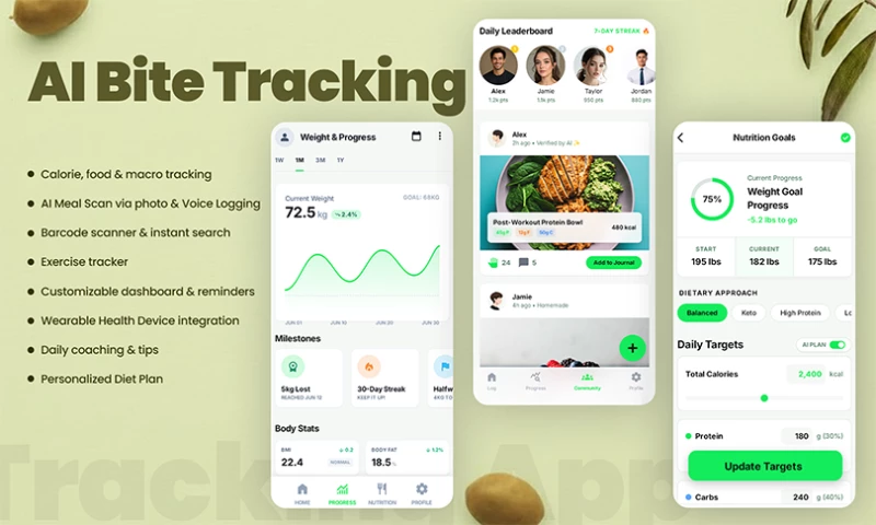 AI Bite Calories Tracking App