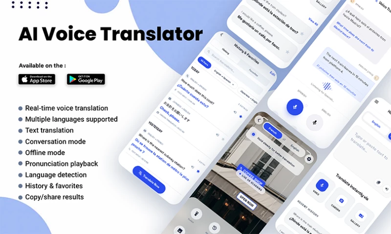 AI Voice Translator App
