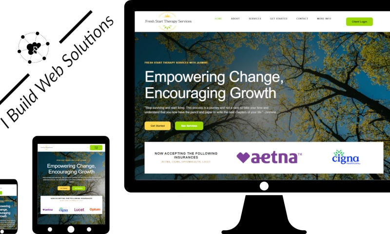 Fresh Start Therapy Services Web Design