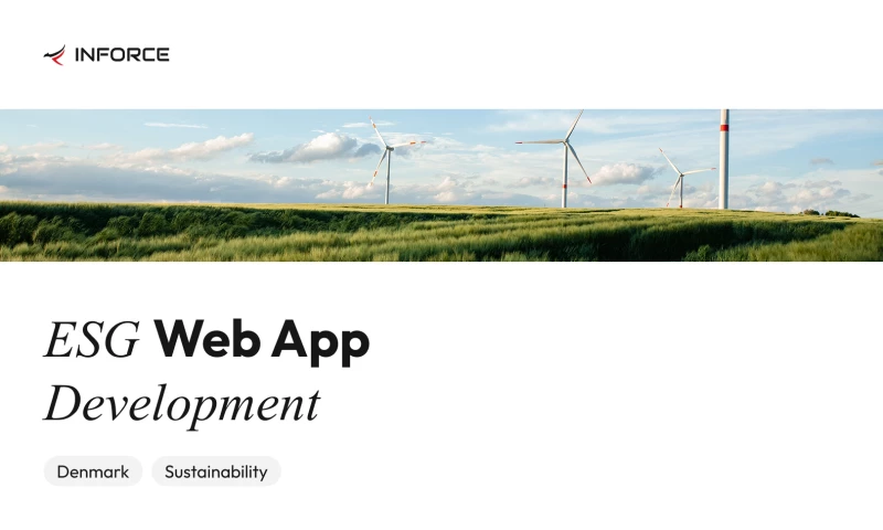 Inforce Digital - Web App for Leading ESG Consultancy