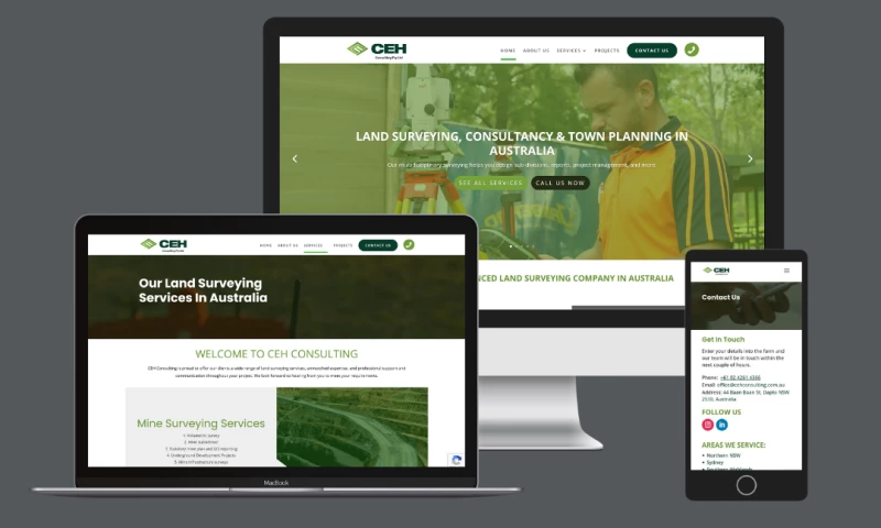 Pro Marketing Wollongong - CEH Website