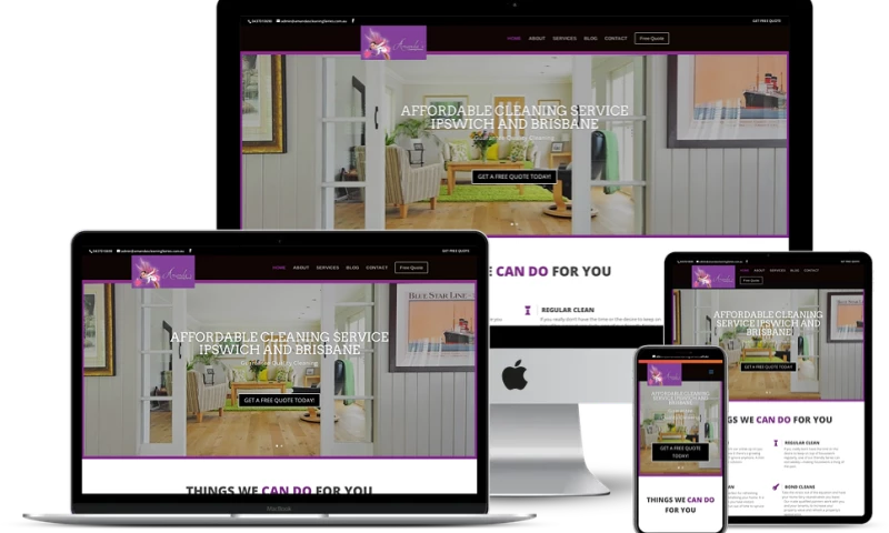 Digital Forest - Cleaning Business Web Design