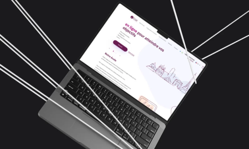 Aksamit Projects - Eclair Lingua School Website Development