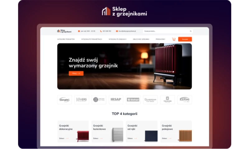 Modern e-commerce for the HVAC industry