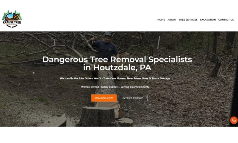 Krause Tree Service: #1 Google Maps Ranking in 6 Days + Immediate Lead Generation