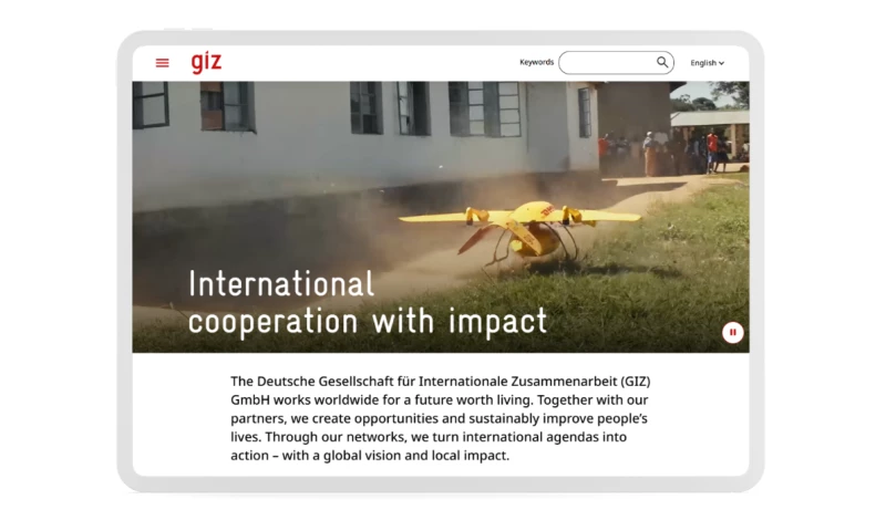 Case Study: Deutsche Gesellschaft für Internationale Zusammenarbeit (GIZ)