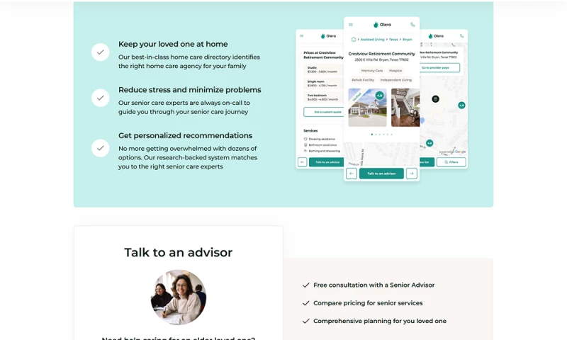 Xfive - Web App Development for Senior Care Platform