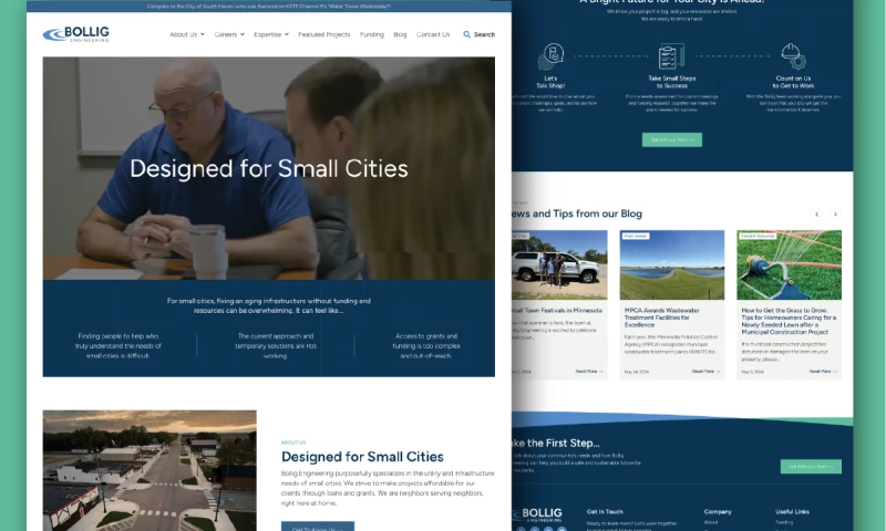 Website Redesign for Bollig Engineering