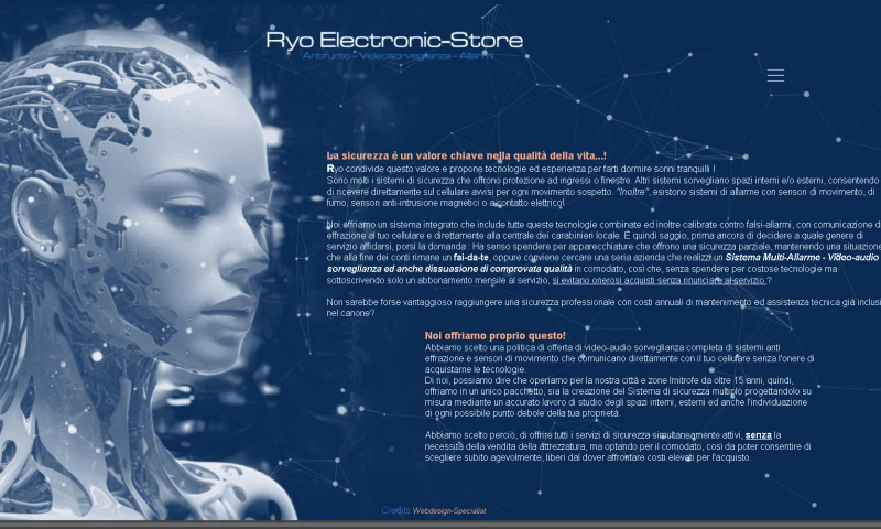 Webdesign-Specialist SRL - Ryo Electronic-store