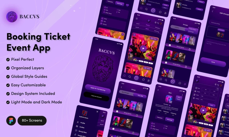 Marketing kinges - Booking Ticket Event App UX/UI Design Case Study by Marketingkinges