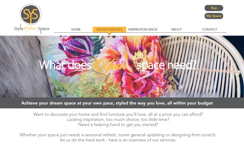 Marketing kinges - We got Style Your Space on Google's 1st page.