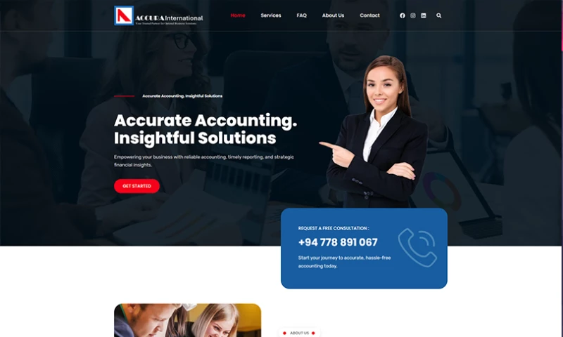 Elegant Digital Solutions - Website Design & Development Project