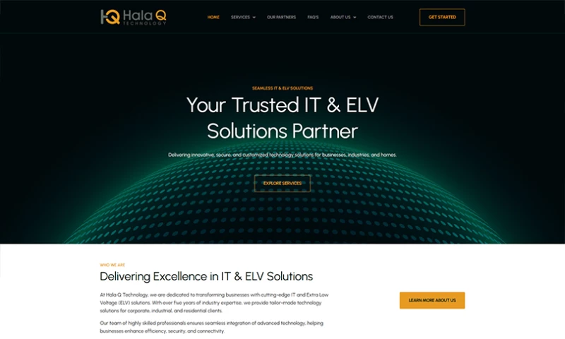 Elegant Digital Solutions - Website Design & Development Project