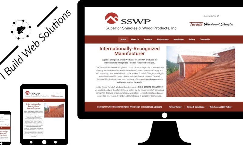 Superior Shingles Web Design