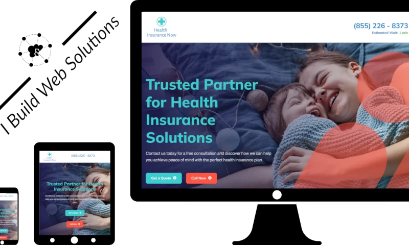Health Insurance Now Web Design