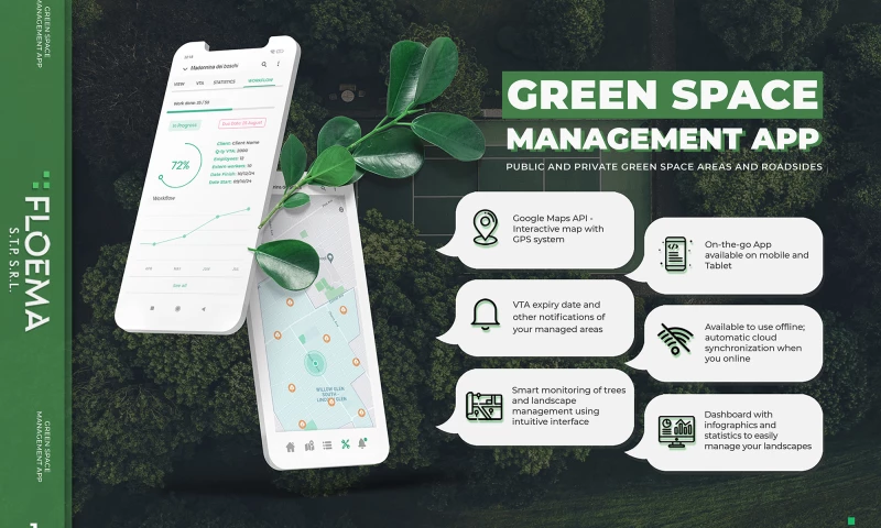 Chainweb Group - Green Space Management app