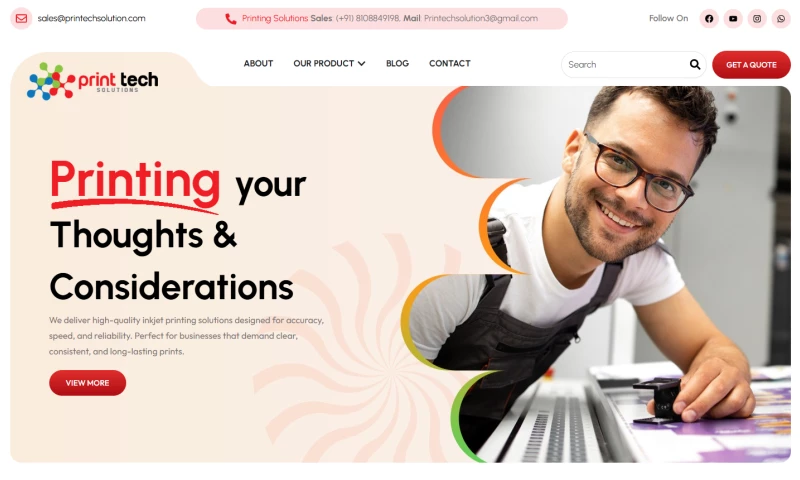 UDtech Consultants - Printech Solution