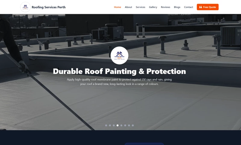 Team Advertiser - Custom High-Conversion Roofing Website