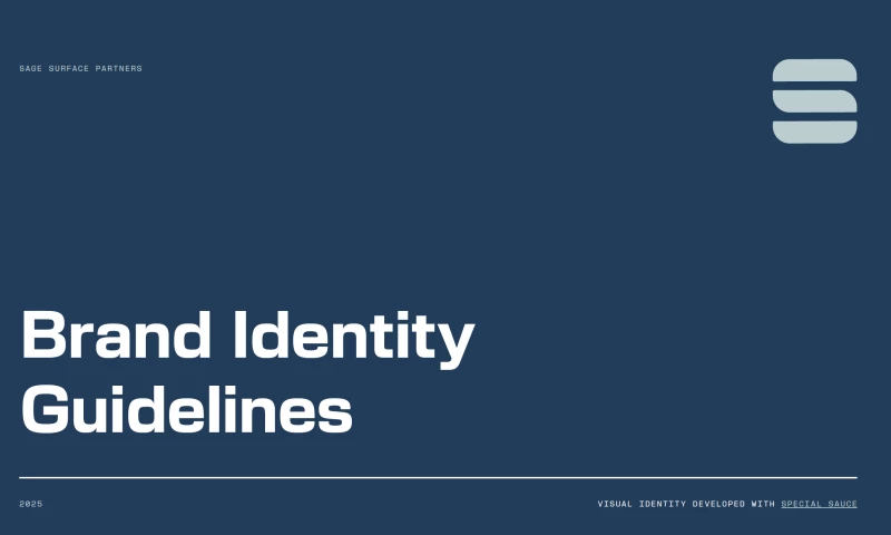 Special Sauce - Sage Surface Partners Brand Launch