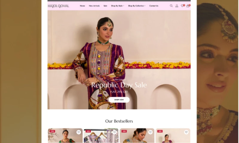 GoMilestone - E-Commerce Website Development for Fashion Brand