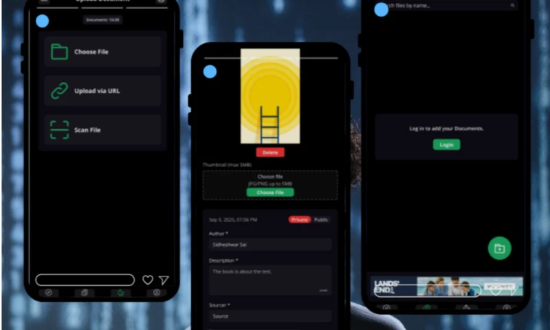 DocuTalk AI Document Chat App Design & Development For UK Client