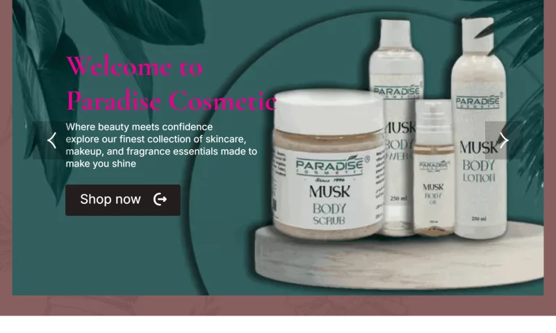Web Synergy - Paradise Cosmetic