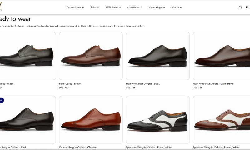 Online Store Customization for Lifestyle Brand