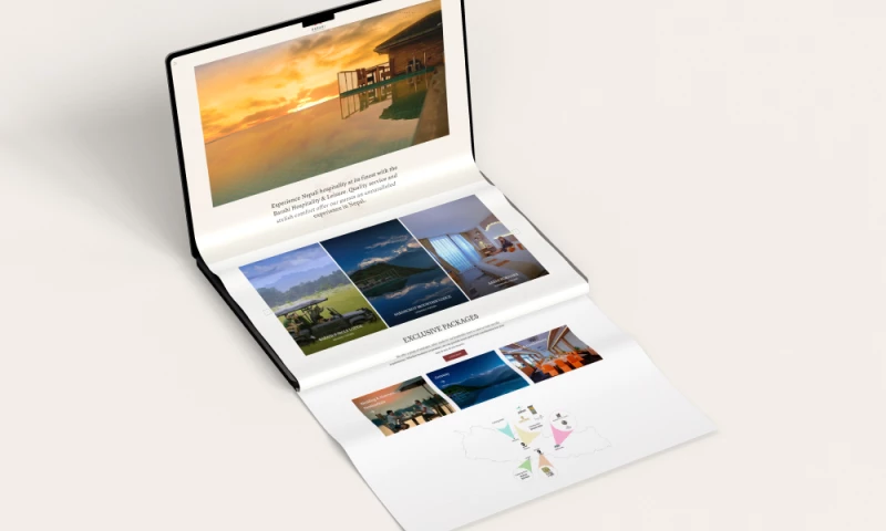 Curves n' Colors - Hotel Barahi Website Design & Development