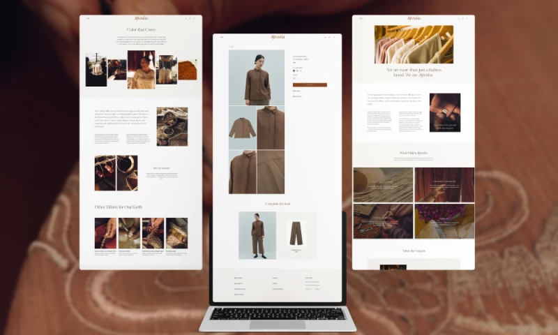 Curves n' Colors - Jijivisha E-Commerce Website Design & Development