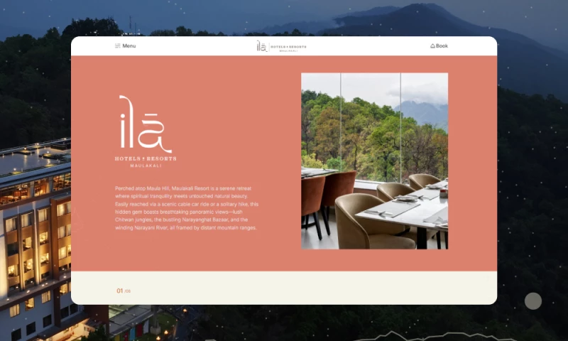 Curves n' Colors - ila Experiences Website Design & Development